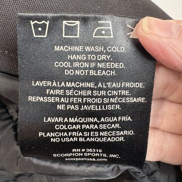 Scorpion EXO Mens Motorcycle Jacket Size XL Removable Liner + Jacket Red Black - Picture 7 of 14